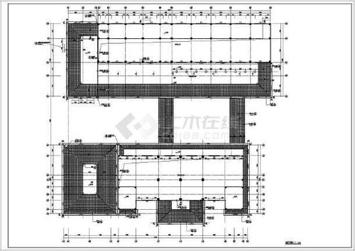 本图纸为某地殡仪馆建筑施工图,含说明,图纸内容包括:平面图,立面图