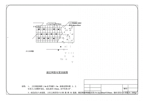 土钉墙支护布置图docx4页