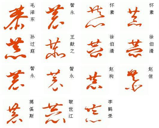 恭字的草书怎么写