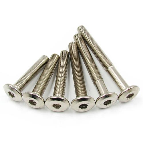 实木床紧固连接件 倒边平头内六角机螺钉 机螺丝钉 8mm 家莱福五金