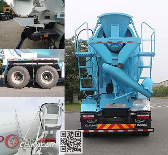 华菱之星牌hn5311gjbb36c1bev型纯电动混凝土搅拌运输车图片