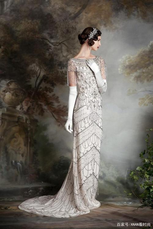 英式风情eliza jane howell高定礼服:油画中的美人,古典精致