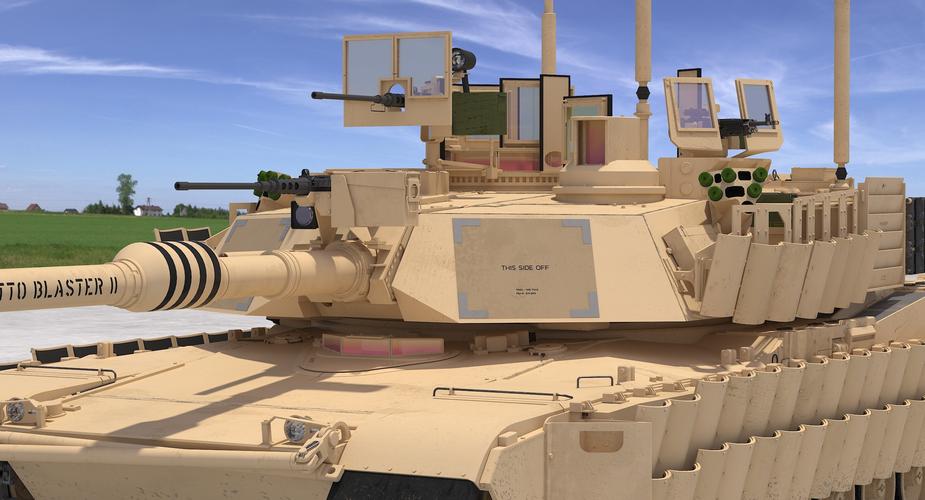 m1a2 abrams sep tusk ii(沙漠颜色 - 美国陆军)3d模型