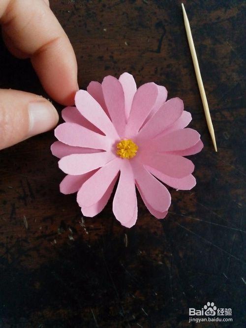 立体纸花制作方法图解