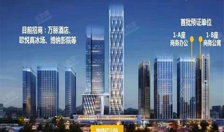 龙光玖钻商务中心效果图1