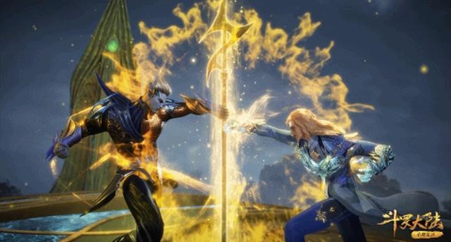 斗罗海矛斗罗的武魂像金箍棒和戴沐白的战斗有点猴哥的味道了