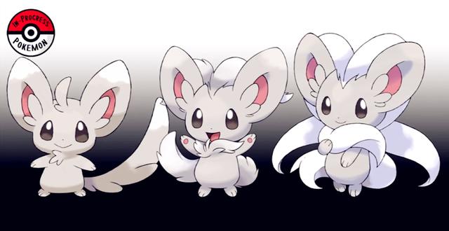 宝可梦从两段形态变成三段,电蜘蛛发胖史,奇诺栗鼠差别在围巾?