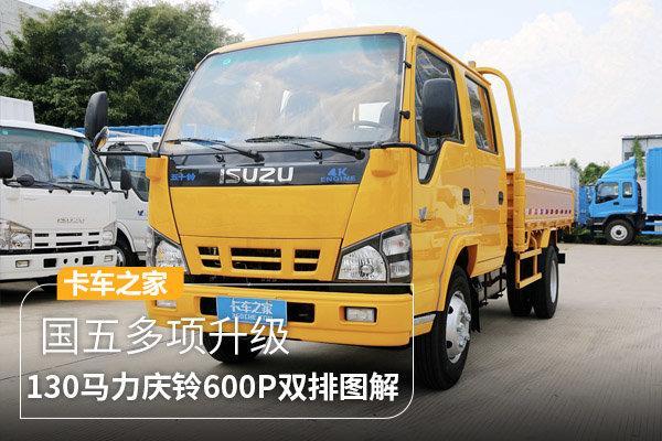 双开门的货车越来越稀缺,130马力庆铃600p双排车尚能饭否?
