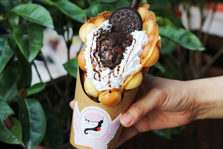 老板!给我来十份这样的鸡蛋仔.