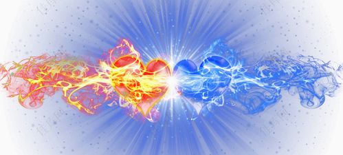 爱心碰撞素材图片