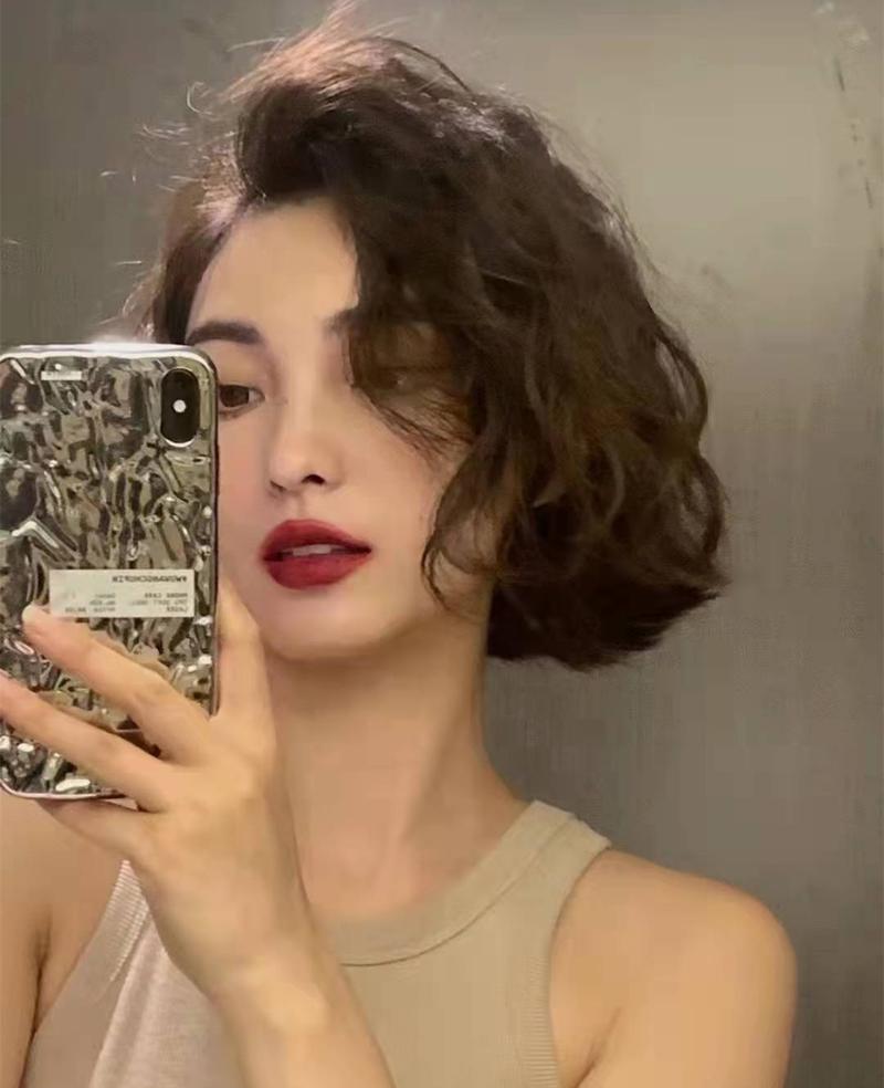 短发复古风烫发——港风卷发