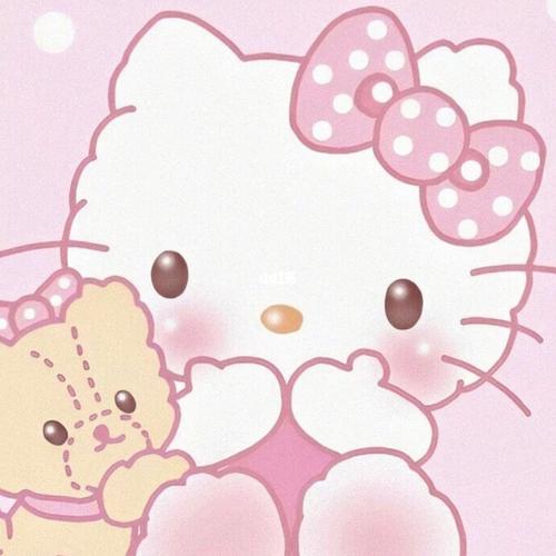 今日分享hellokitty情侣头像 闺蜜头像哦～_情侣头像