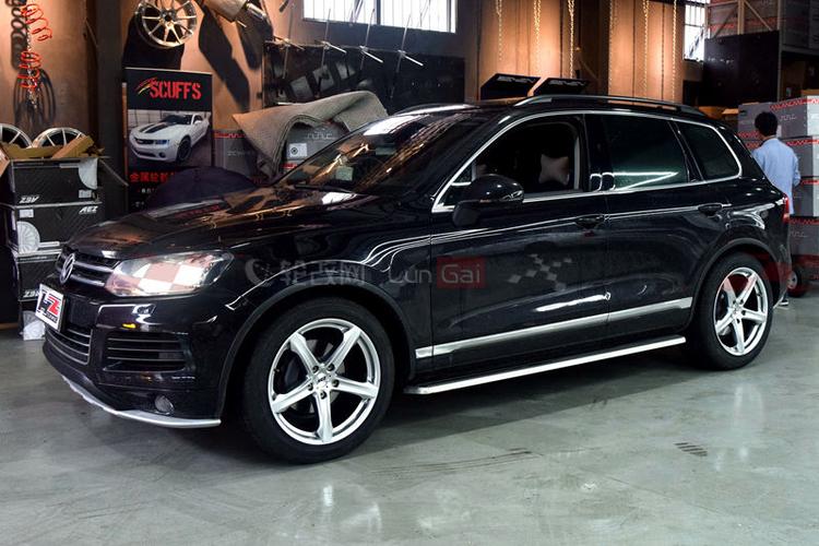 大众途锐改装20寸aezyacht轮毂