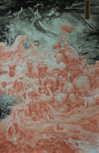2020 · 抗洪记忆——安徽省线上主题美术作品展(之一)