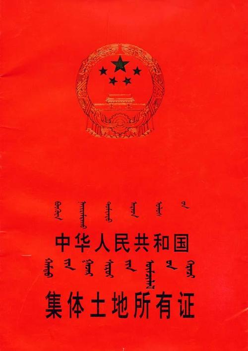 集体土地所有证