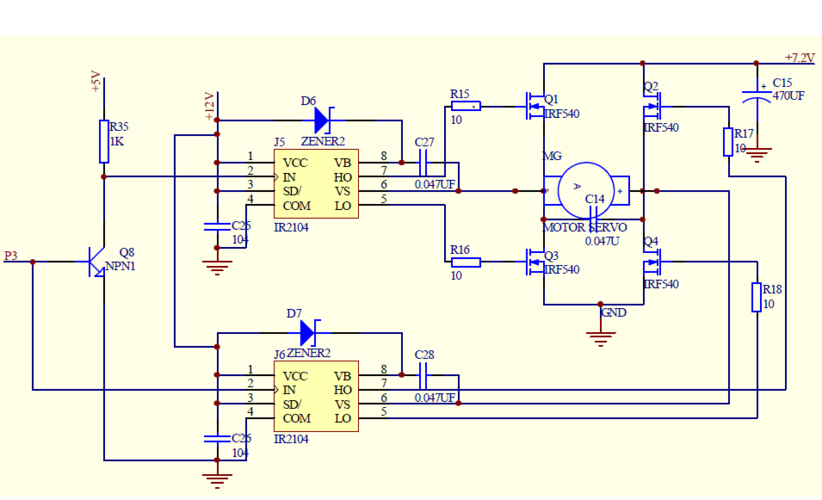 智能车的pcb原理图免费下载-电子电路图,电子技术资料网站