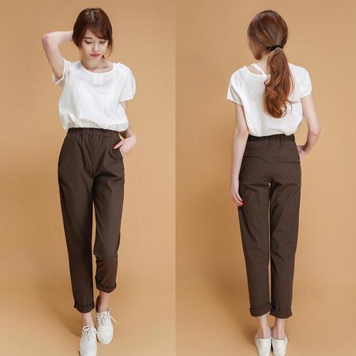 咖啡色休闲裤如何搭配?这些时尚美搭学起