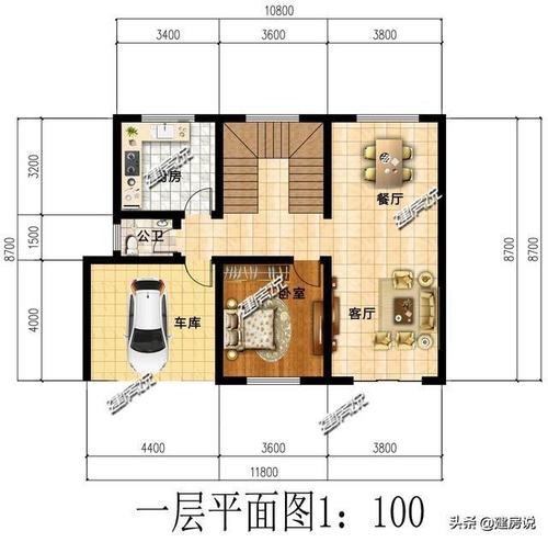 3款小宅基地农村三层别墅图纸最小才75平