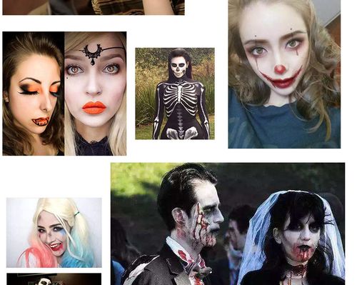 球迷脸彩 脸部彩绘颜料6色套装万圣节diy人体彩绘脸彩