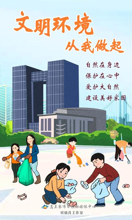 海报| 创城进行时 文明环境 从我做起