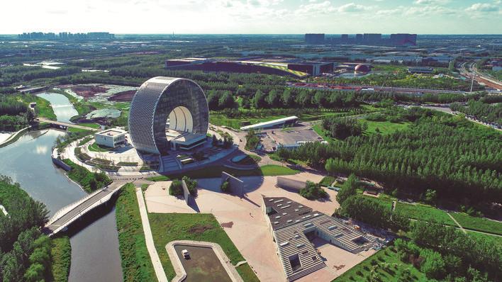 长春国际汽车城优美的城市环境