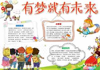 理想励志主题教育手抄报 理想手抄报