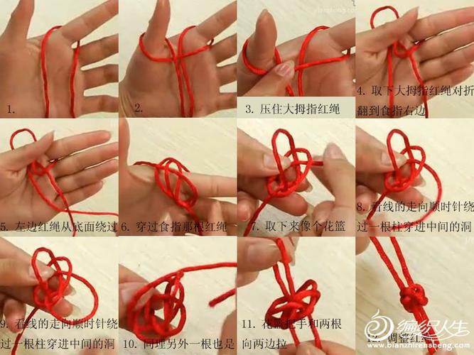 这个手绳的球球部分叫什么结!怎么编的!跪求!