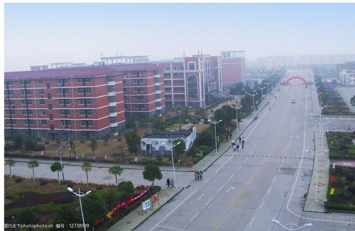 南昌理工学院英雄校区全景图片