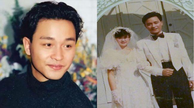 张国荣逝世18周年 粉丝曝光珍贵婚纱照