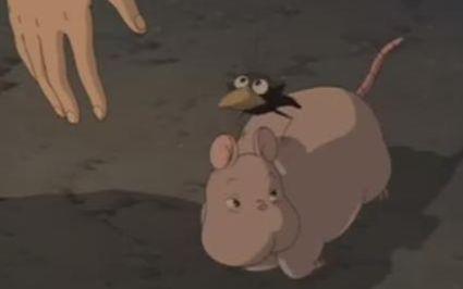千与千寻中胖乎乎的少爷宝宝——傲娇的小老鼠