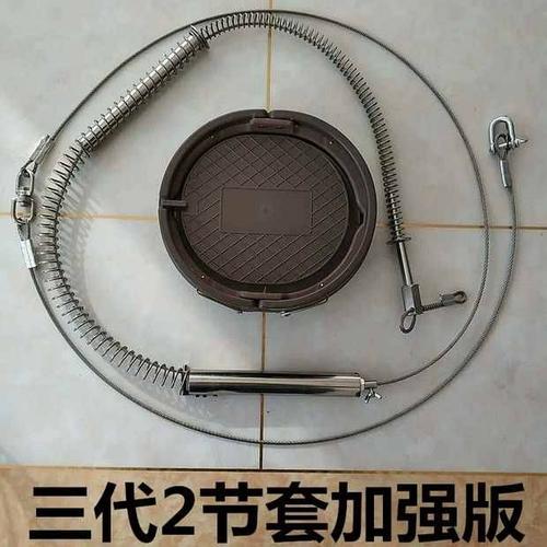 新款横式弹簧套踏板一代踏板立式二节套踏板野猪钢丝绳套紧固