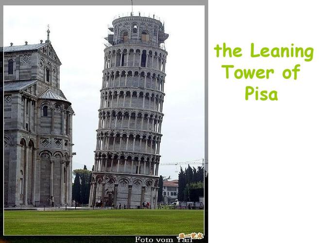 the leaning tower of pisa