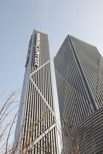 大连万达希尔顿标识导视