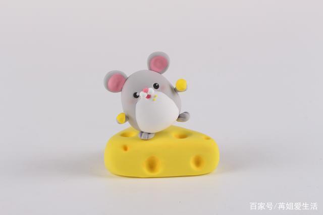 教你用超轻粘土做奶酪老鼠,新手小白也能做