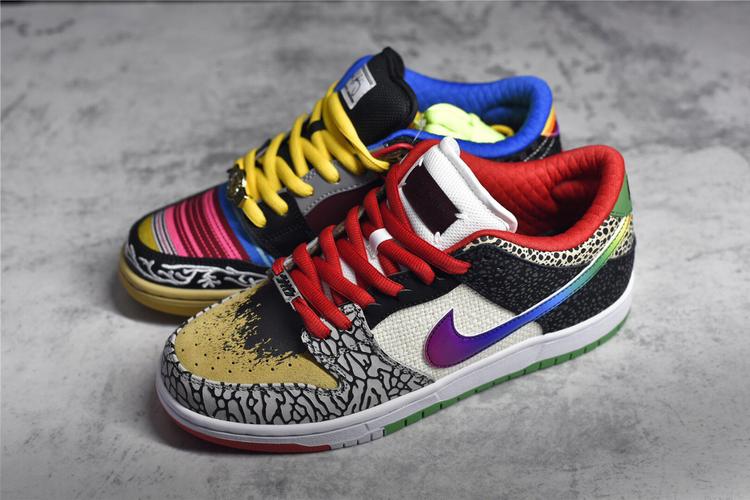 耐克nike 彩色鸳鸯 what the paul p-rod sb dunk 板鞋
