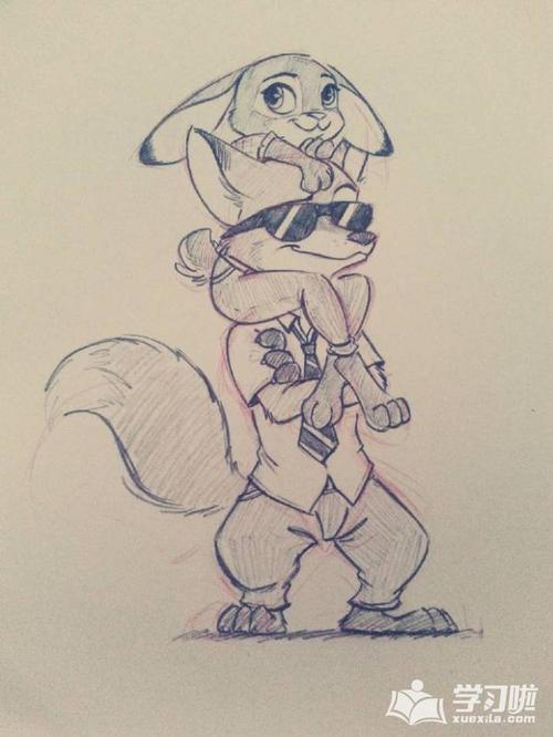 简单动漫铅笔画绘画教程