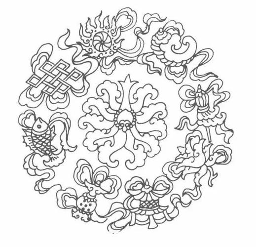 中国传统纹样大合集都是珍贵的资料