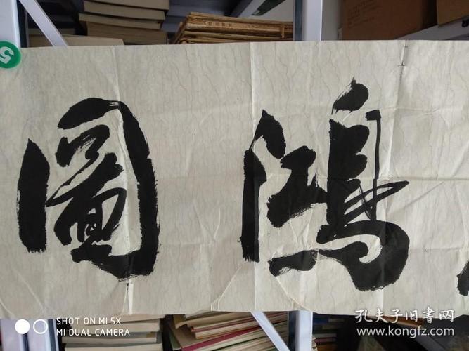 孙利明书法大展鸿图