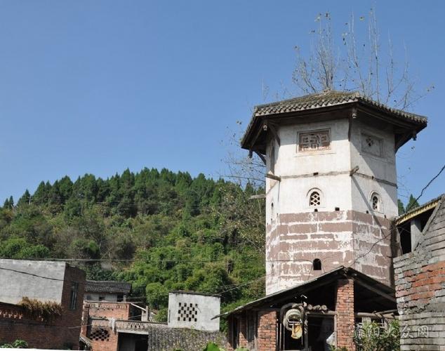 [简阳古建筑][简阳之最]简阳五星乡梓桐村六角炮楼