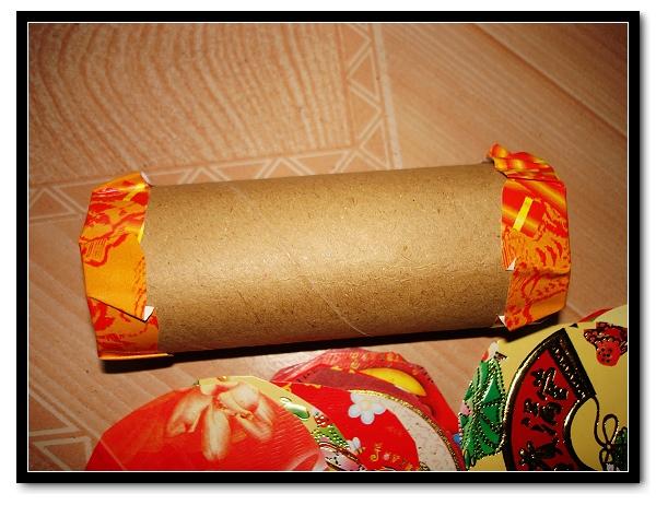 [我要学] 废纸筒做鞭炮