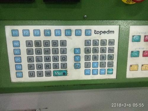 火花机上的键盘代表什么?