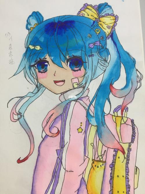 手绘上色_上色_手绘_文化_绘画