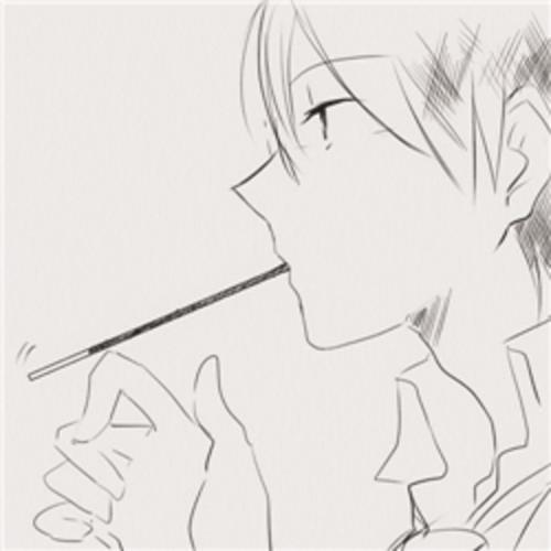 高冷动漫头像简笔画