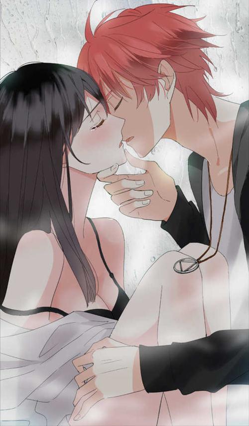 动漫里让人脸红心跳的甜蜜亲吻组图,看完真的好想谈恋爱