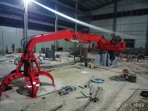 各种型号液压抓木机 液压旋转式抓木器 爪机设备价格多少