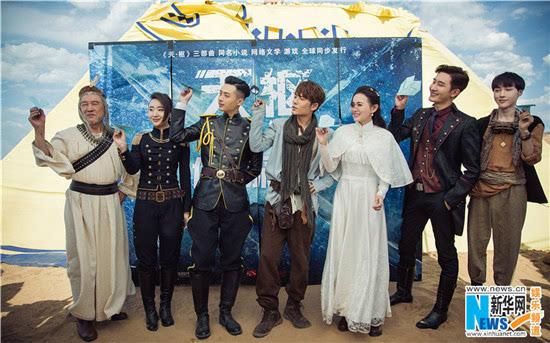 《天枢之契约行者》探班 陈翔江铠沙漠逃奔