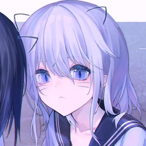 二次元可爱动漫闺蜜头像愿你天黑有灯,下… - 堆糖,美