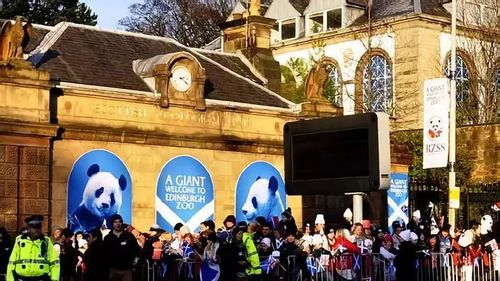 在跟法国隔海相望的英国苏格兰首府爱丁堡动物园,就为了这件事苦苦