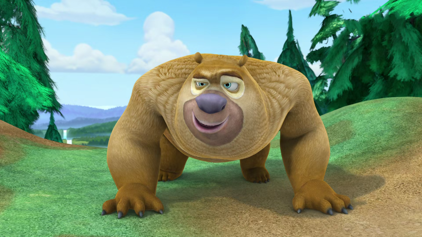 熊出没:整个狗熊岭为什么只有两只狗熊,网友:它两也是