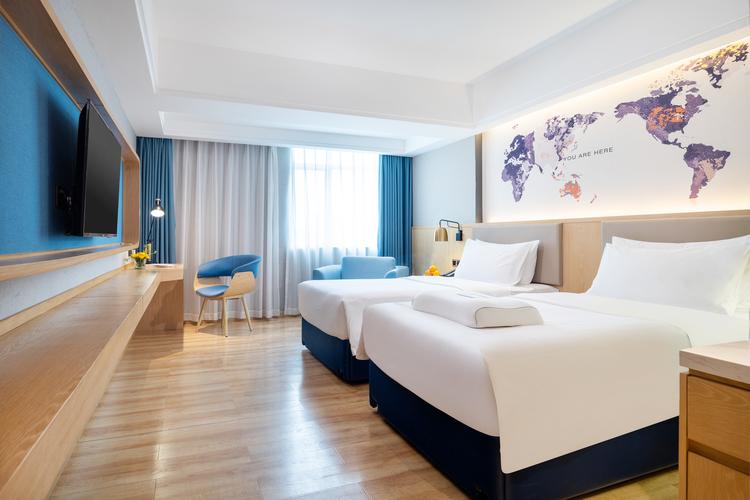 凯里亚德酒店东莞长安轻轨站店荣享双床房